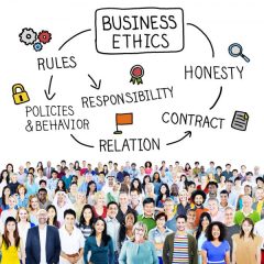 Business Ethnics Rules Honesty Responsibility Concept